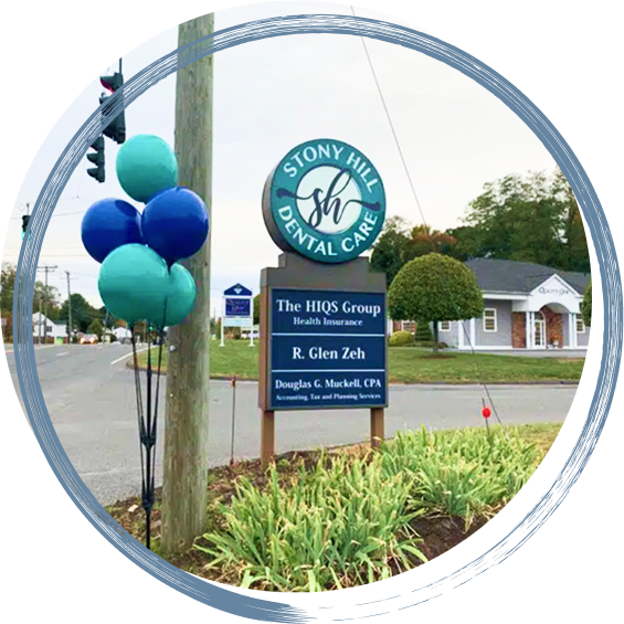 Stony Hill Dental Care Office Sign Bethel CT Cosmetic Dentist in Bethel